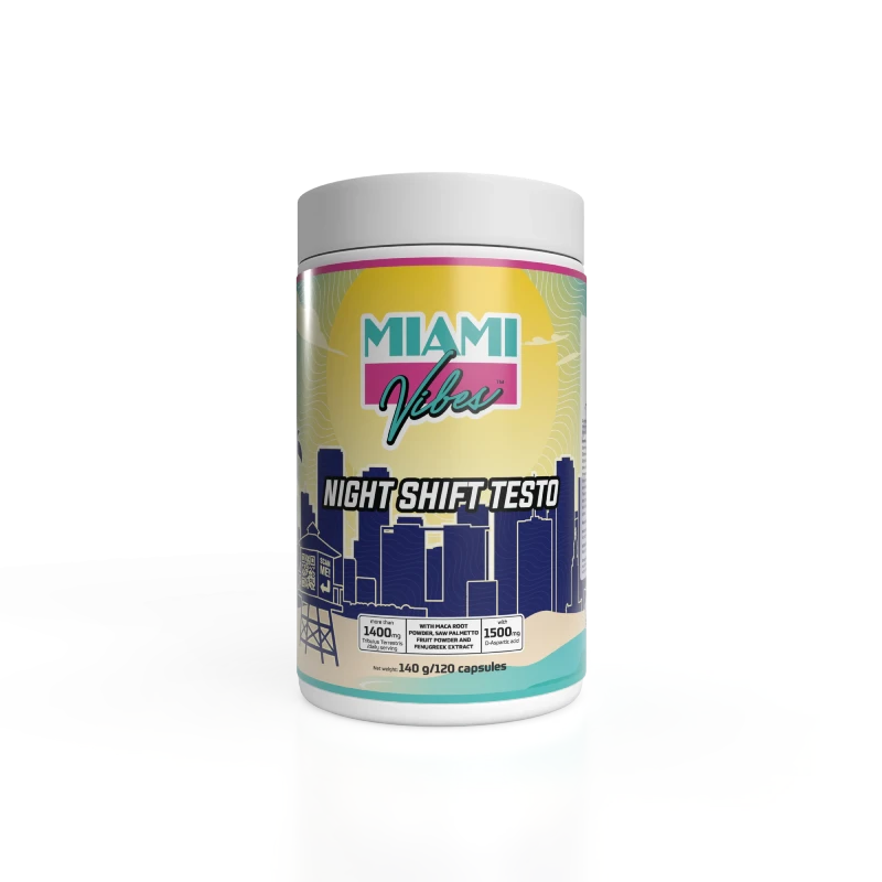 MIAMI VIBES – NIGHT SHIFT TESTO 120 KAPS.