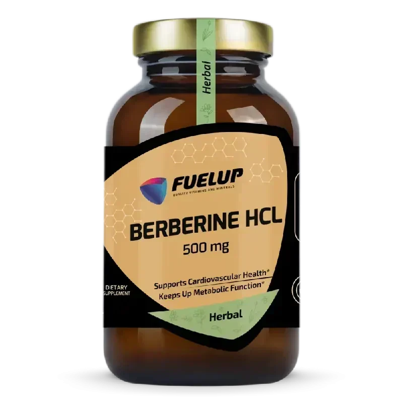 BERBERINE HCL 500 MG, 120 VEG KAPS
