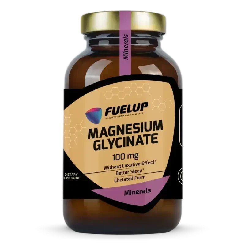 MAGNESIUM GLYCINATE 100 MG, 120 VEG KAPS.