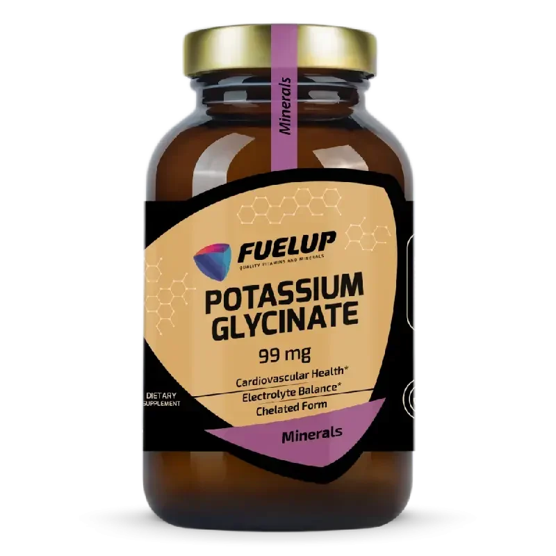 POTASSIUM GLYCINATE 99 MG, 120 VEG KAPS.