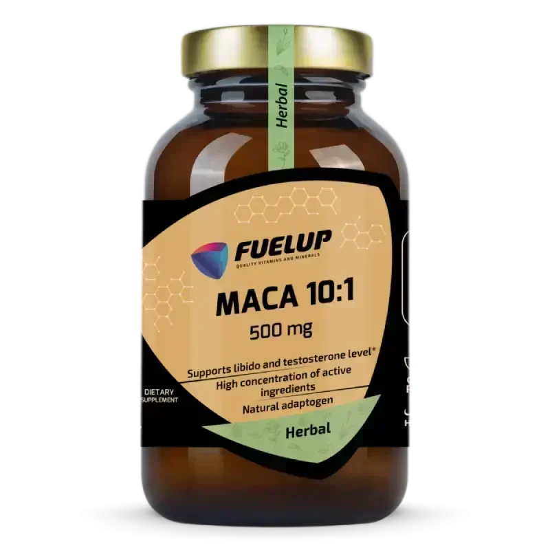MACA 10:1 500 mg, 100 veg KAPS.