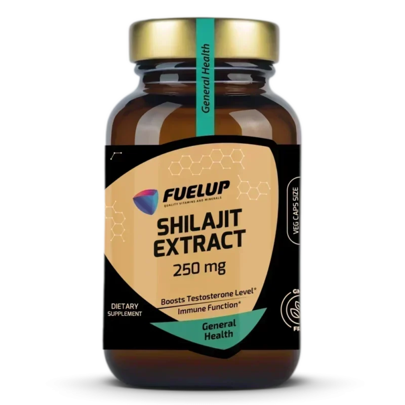 SHILAJIT EXTRACT 250 MG, 60 VEG KAPS.