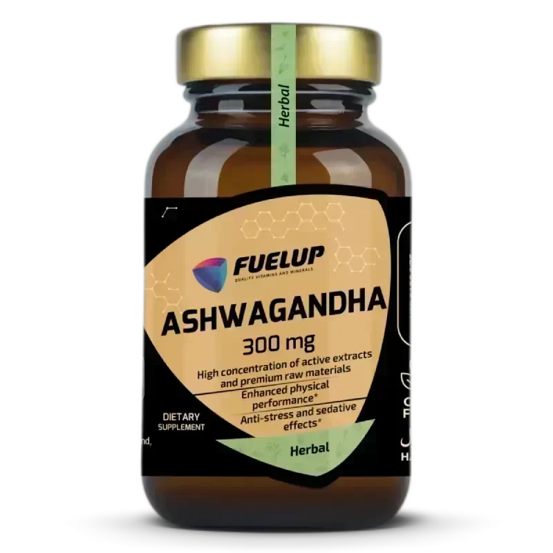 ASHWAGANDHA 300 mg, 60 veg KAPS.