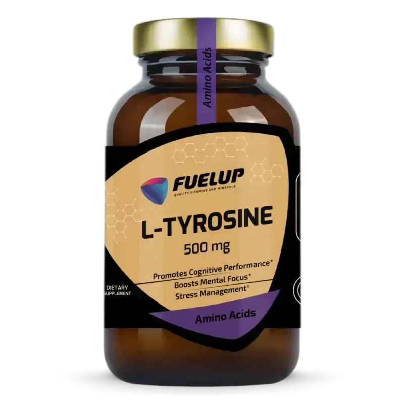 L-TYROSINE 500 MG, 120 VEG KAPS.