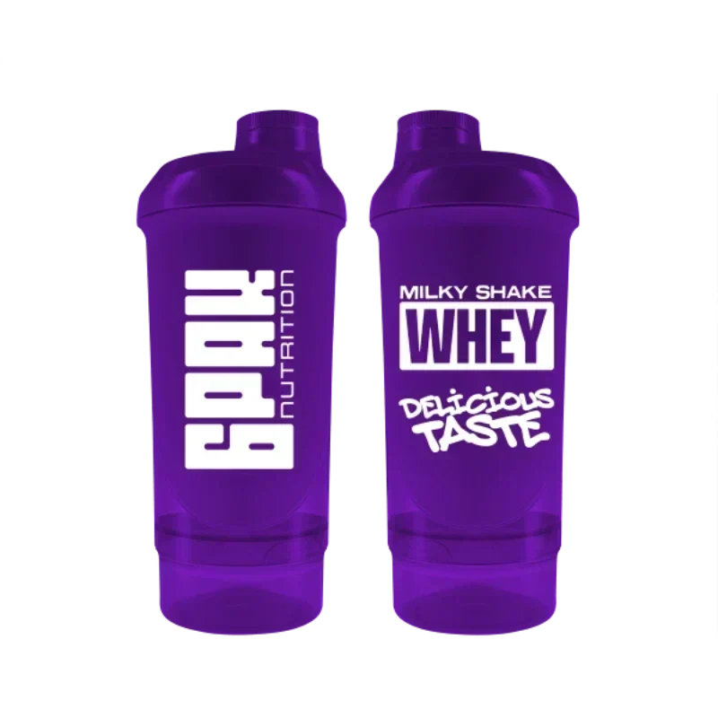 SHAKER WHEY PURPLE 500+150 ML.