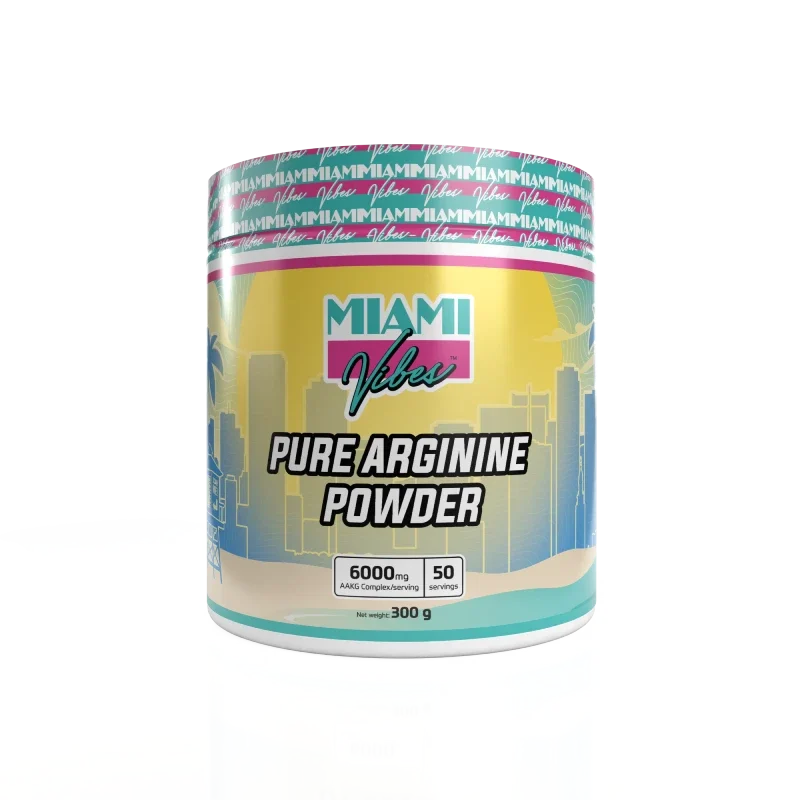 MIAMI VIBES PURE ARGININE POWDER 300 G.